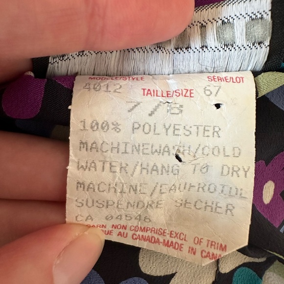 Vintage small 90’s Y2K floral slip dress - Picture 8 of 9